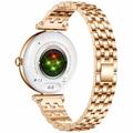 AK73 Smart Watch til kvinder med Rhinestone-rem i rustfrit stål