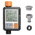 Automatisk vandingstimer til havevanding Sprinklertimer til plænehaner med LCD-skærm og adapter