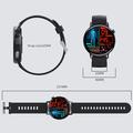 F67 Pro Smartwatch med EKG, Blodsukker og Urinsyremåling - Sort