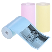Øjeblikkelig Foto Termisk Papir - 3 Stk. - Multicolor