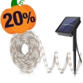 Solar LED-Strips med Lys og 2 Arbejdsmetoder - 3m - Farverig