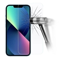 iPhone 14 Hærdet Glas - 9H, 0.3mm - Gennemsigtig